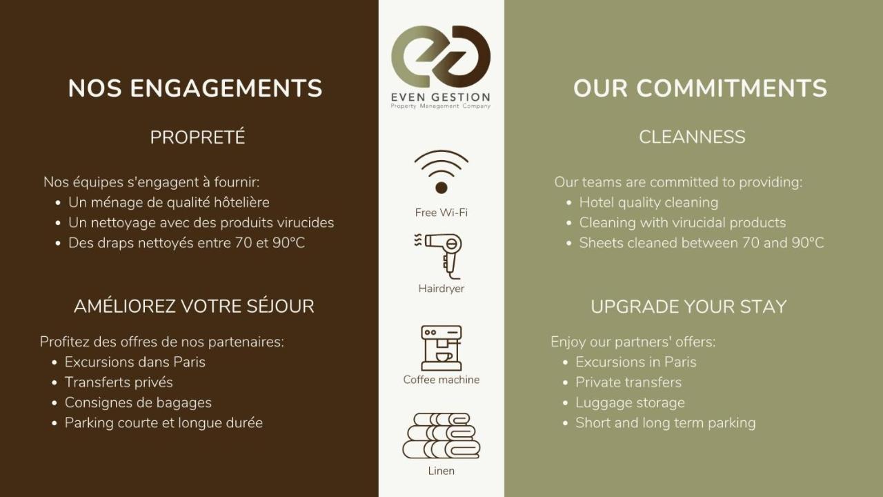 33#Studio 2Pers#Sevres-Lecourbe#Necker París Exterior foto